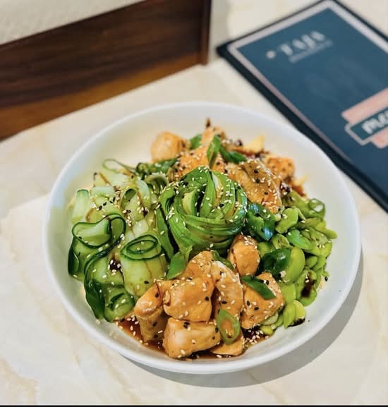 Salmon and Rice Bowl