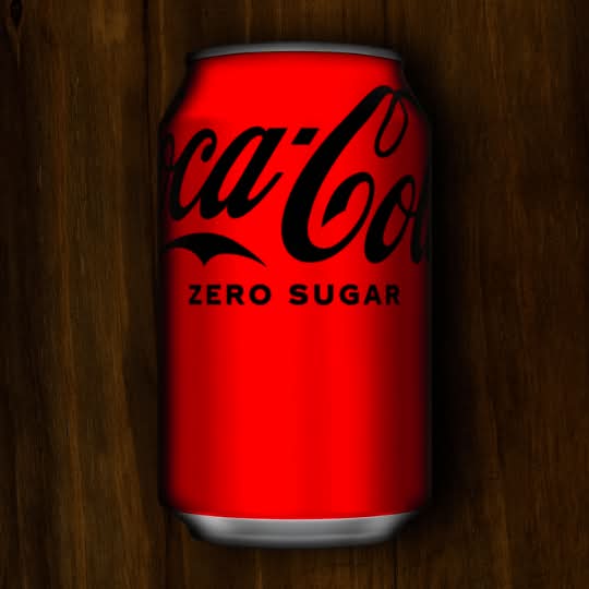 Coke Zero Can
