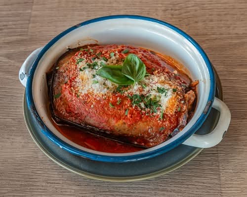 Eggplant Parmigiana (GF)(V)