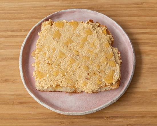 Peanut butter and honey, toasted sourdough
