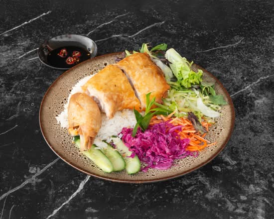 Crispy Chicken Rice Bowl