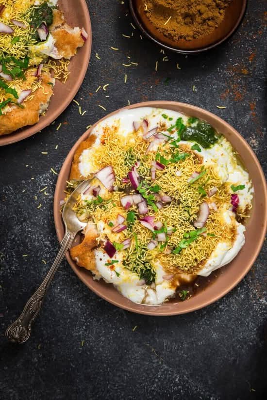 Aloo Tikki Chaat