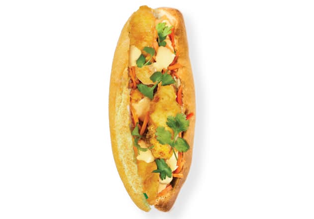Bánh Mì - Crispy Flathead (2670kJ)