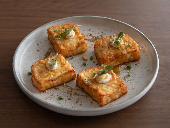 Crispy Fried Haloumi