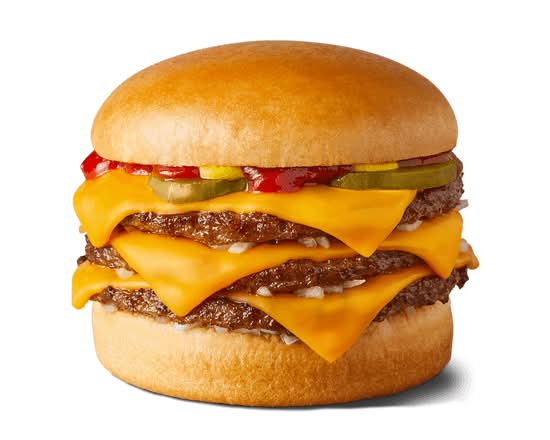 Triple Cheeseburger