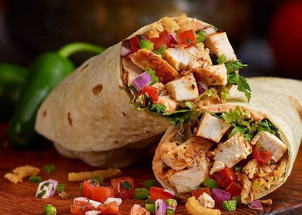 Cajun Chicken Wrap