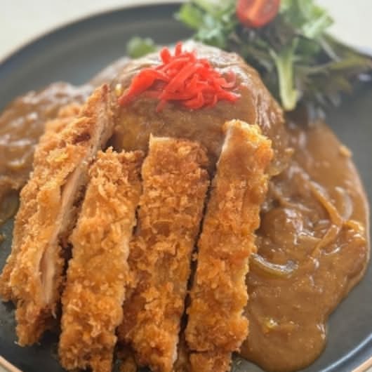 Chicken katsu curry meal