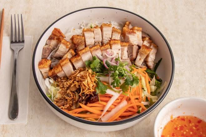 Crackling Pork Bun Bowl