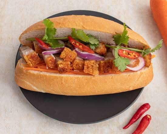 Crispy Crackling Pork Banh Mi