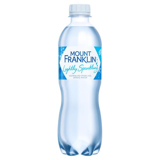 Mount Franklin Lightly Sparkling 450mL