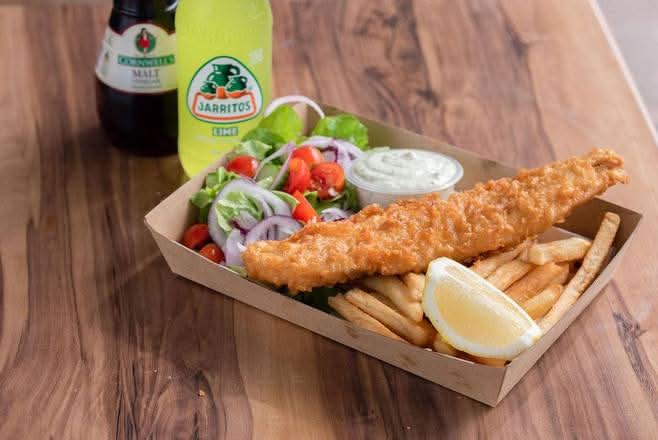 Fish, Chips and Salad