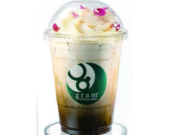 Iced Hojicha Latte