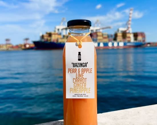 Bazinga - Pear & Apple, Lime, Carrot, Ginger, Pineapple 375ml