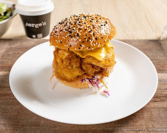 Fried Chicken Burger
