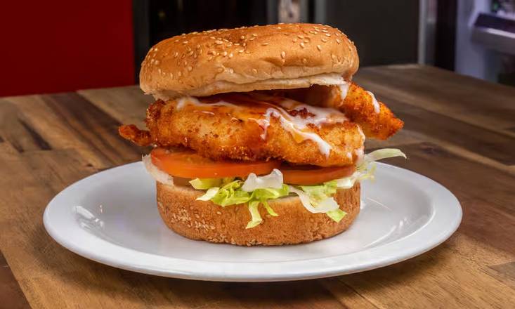 Chicken Schnitzel Burger