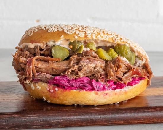 Beef Brisket Bagel