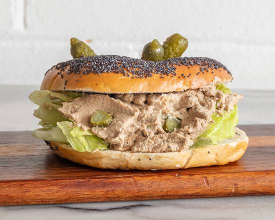 Chopped Liver Bagel