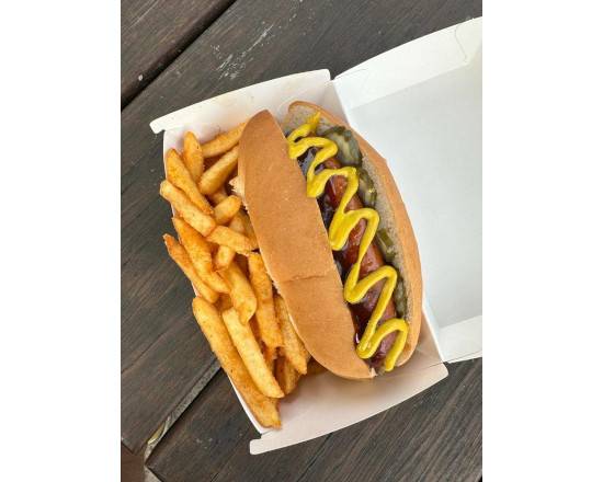 Hot Dog and Fries