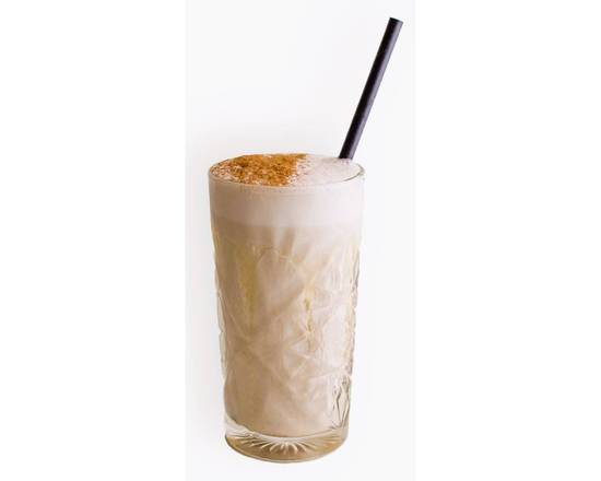 Banana chai (Banana, chai powder, honey and almond milk)