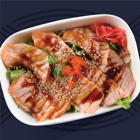 Grilled Salmon Don (A)