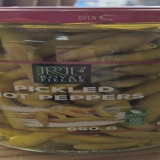 Pickled Hot Peppers 650g