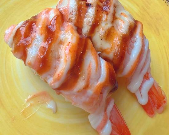 Spicy ebi nigiri