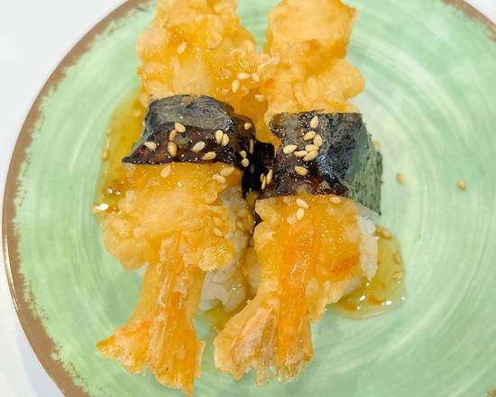 Ebi tempura nigiri