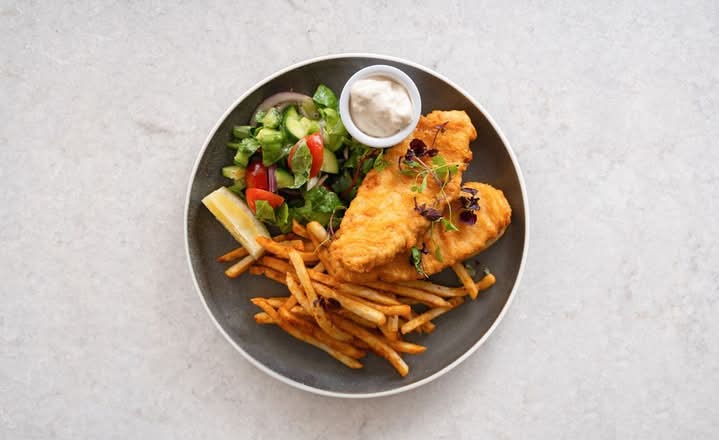 Fish & Chips | 2450 KJ