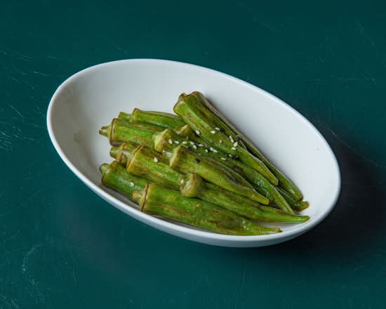Steamed Bhindi (Okra) (GF) (DF)