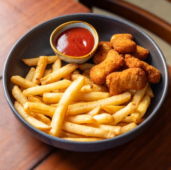 Kids Chicken  Nuggets & Chips