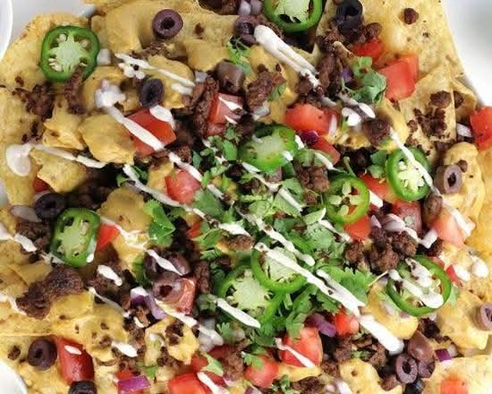 Plant Based Beef Nachos (GF)