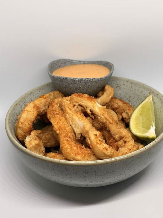 Fried Salt and Pepper Squid (GF)