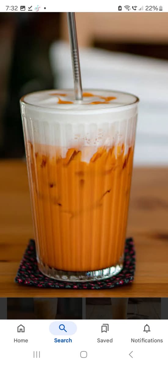 Iced Thai Milk Tea 16oz Large