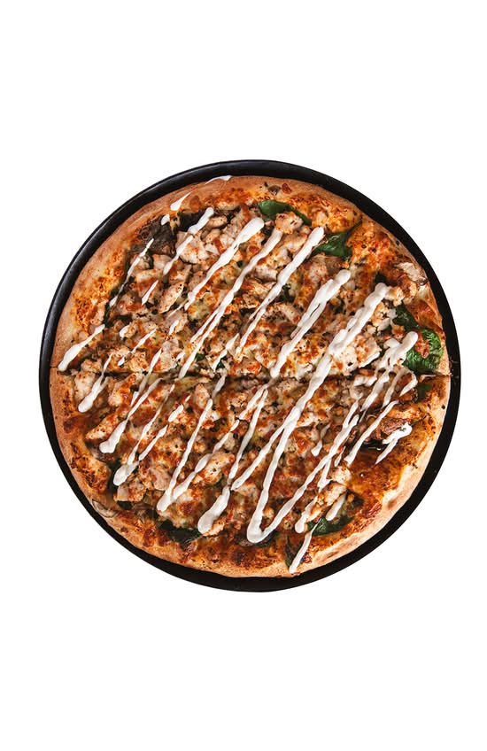 Aioli Chicken Pizza