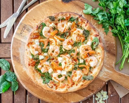 Garlic Prawns Pizza