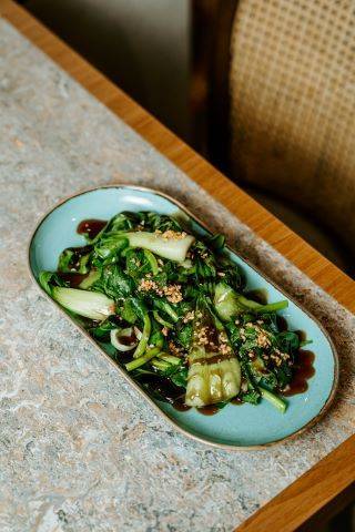 Steamed Asian Greens