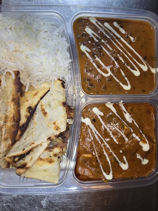 Veg Thali 1 ( paneer lababdar and daal makhani)