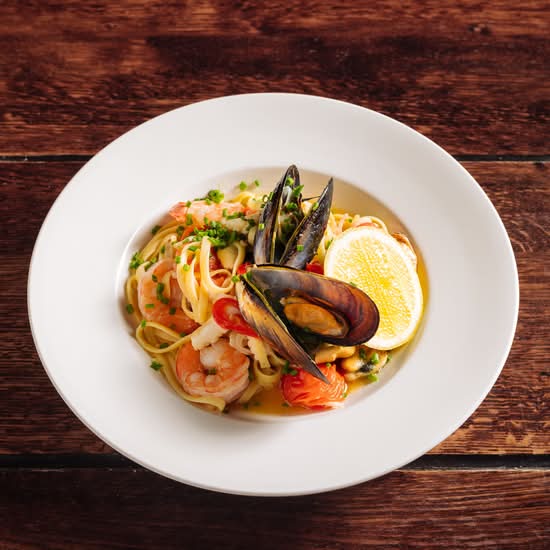 Seafood Linguine