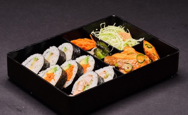 Teriyaki Salmon Sushi Box (A)