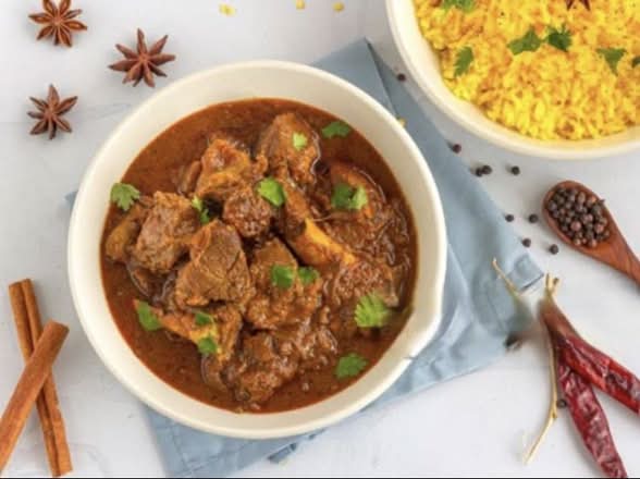 Mumm's Spiced Goat Curry