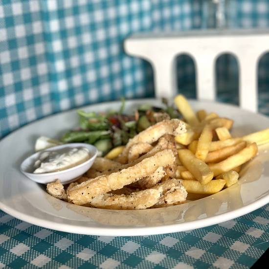 Salt and Lemon Pepper Calamari (Imported)