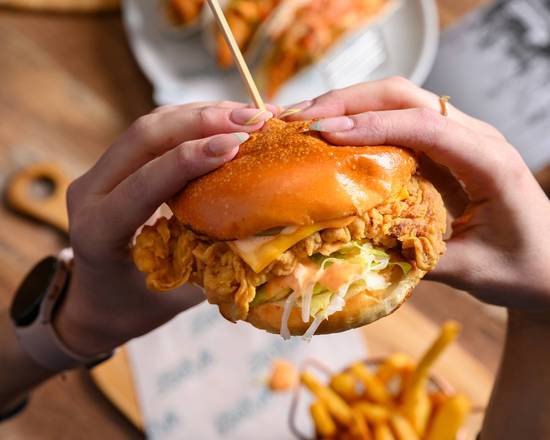 Fried Chicken Burger