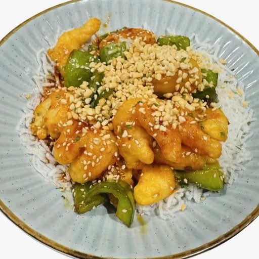 Kung Pao Prawn