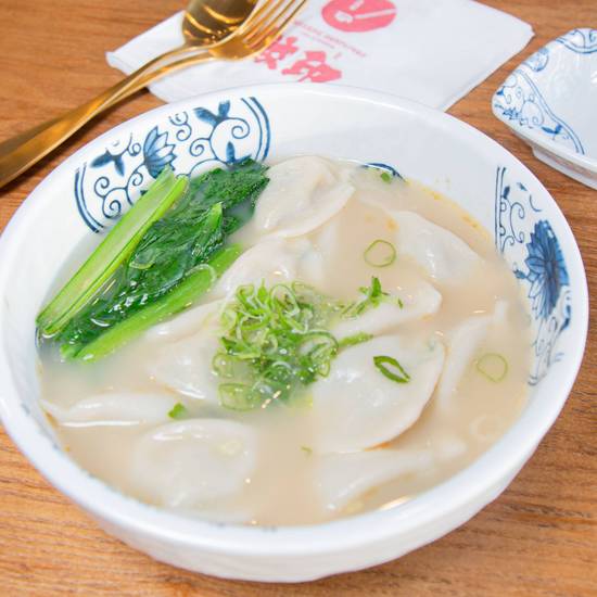 D1 Chives Pork Dumplings Soup(12P)