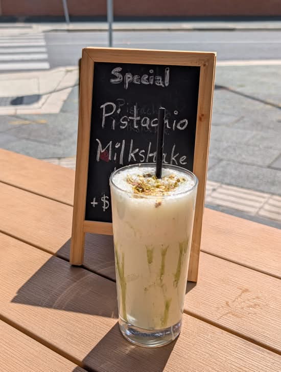 Pistachio Milk Shake