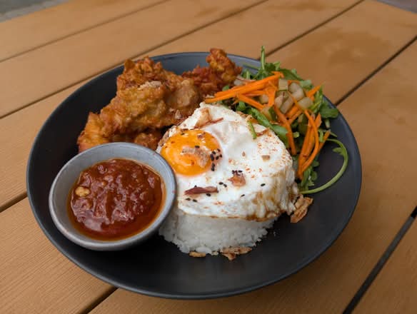 Chicken Sambal Rice Bowl
