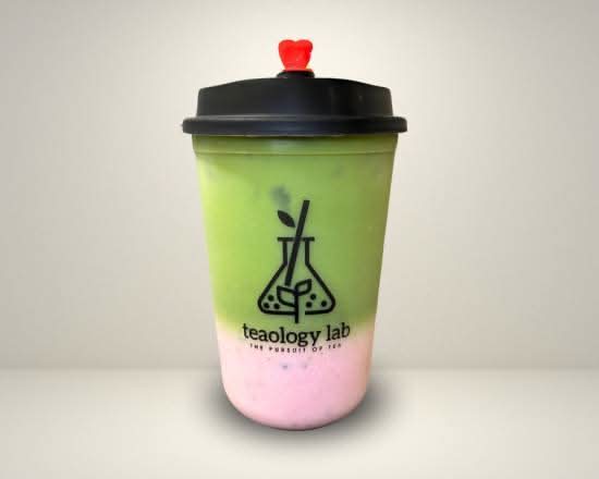Strawberry Matcha Latte