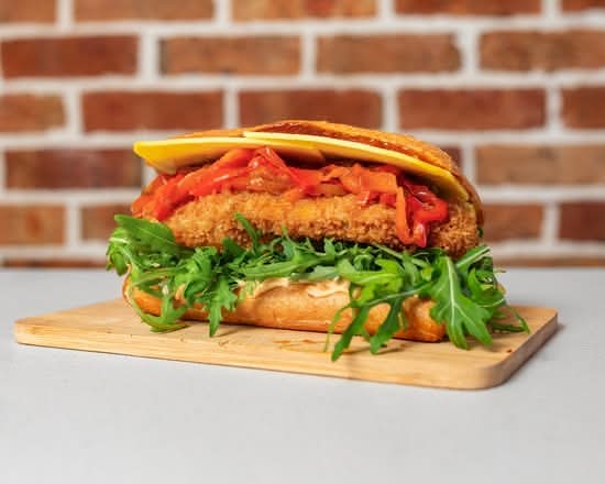 Chicken Schnitzel Sandwish