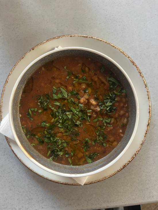 Lentil and vegetable soup (GF, Vegan)