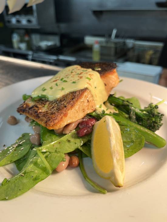 Pan roasted Tasmanian salmon fillet